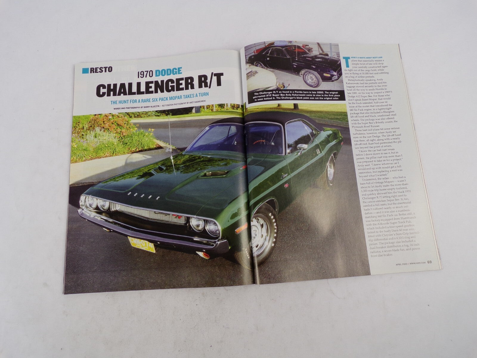 April 2020 Hemmings Muscle Machines Magazine Talladega Flights! Winged Warriors