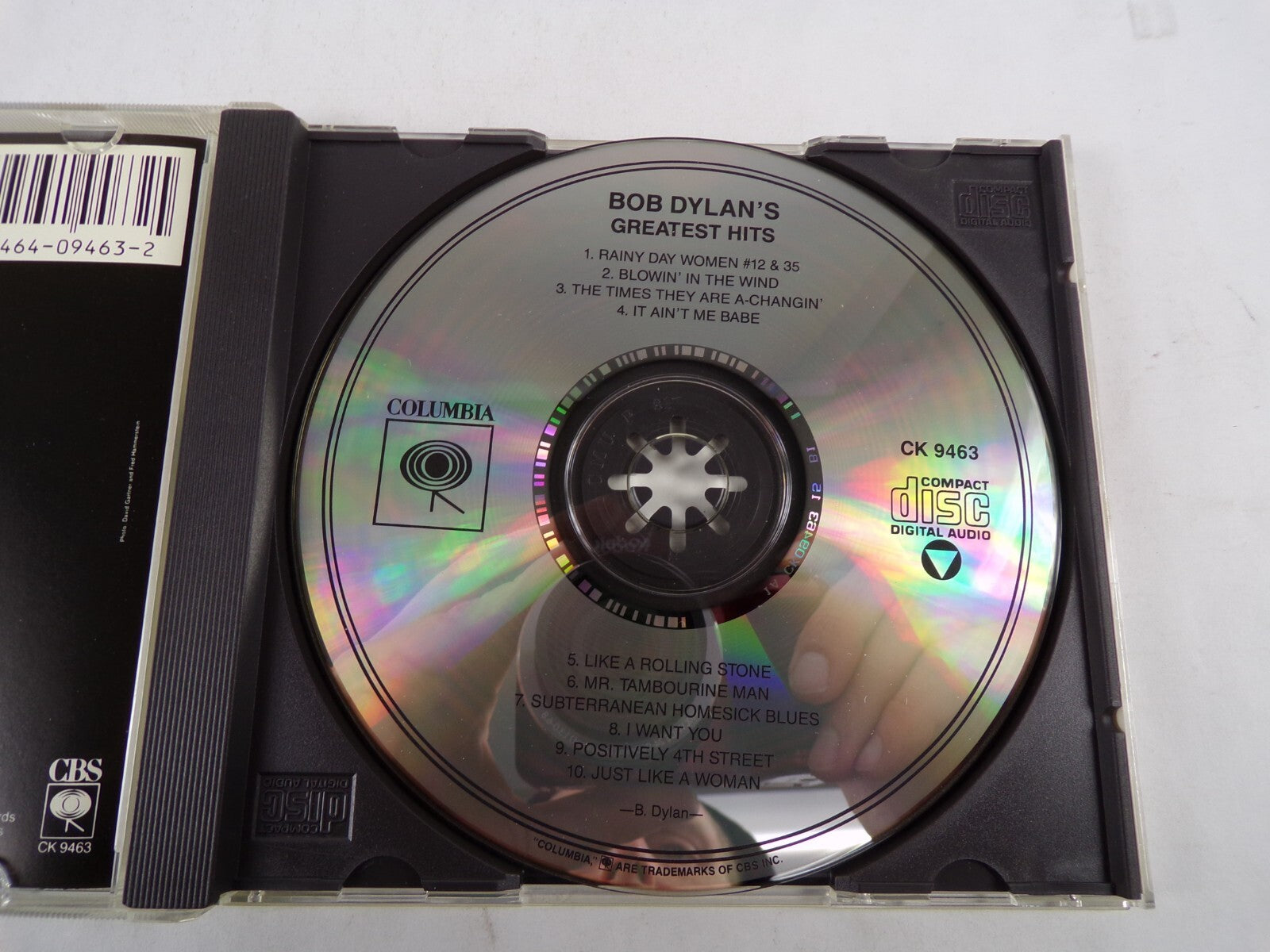 Bob Dylan Greatest Hits Rainy Day Woman # 12 &35 Blowin In The Wind CD#57
