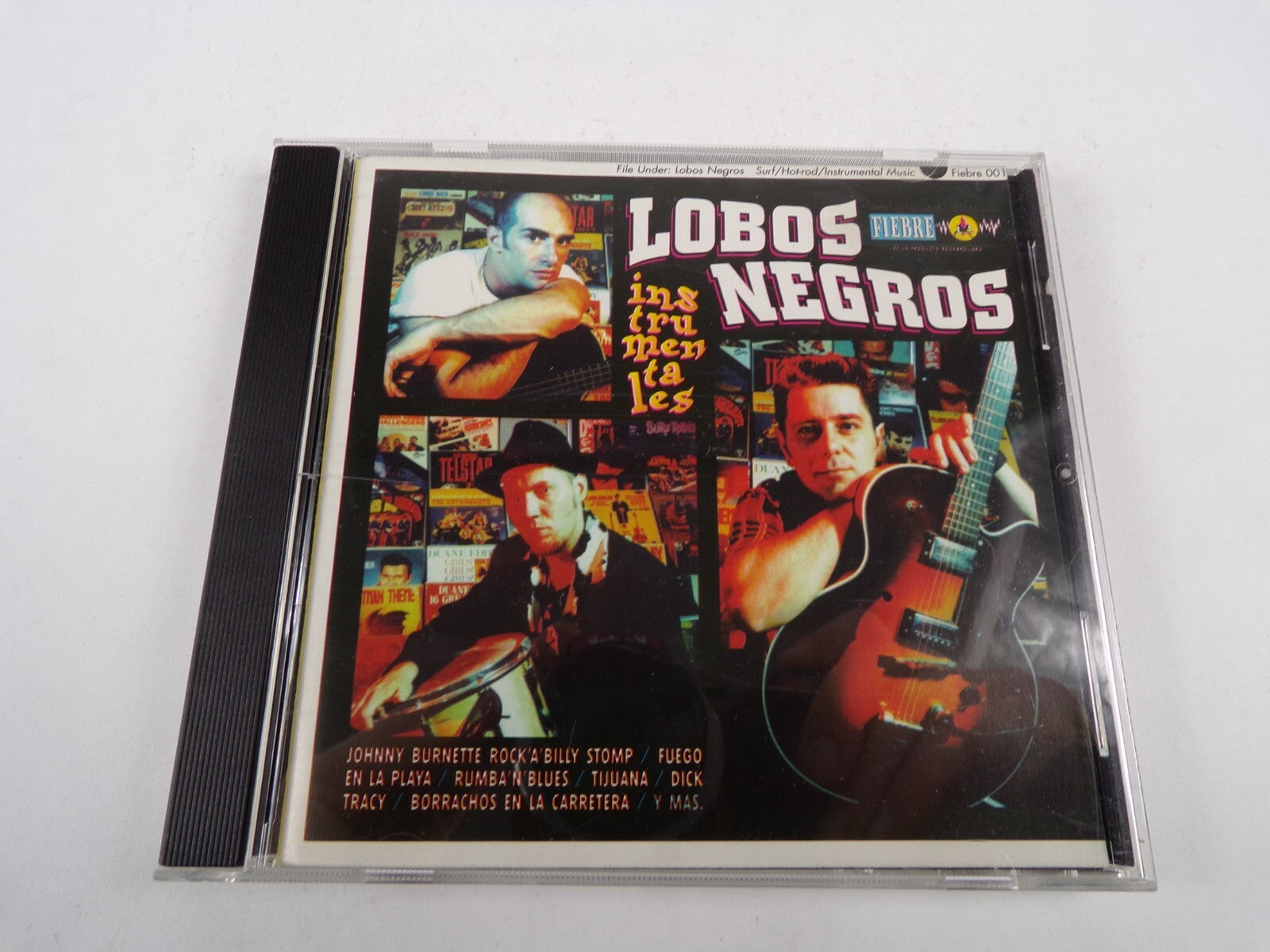 Lobos Negros Instrumenles Johnny Burnette Rock A Billy Stomp Psychosis CD#10