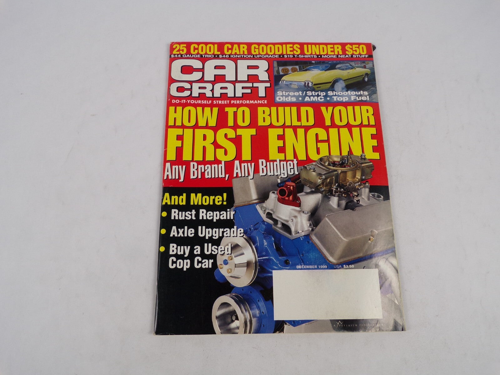 December 1999 Car Craft How To Build First Engine Any Brand Any Budget