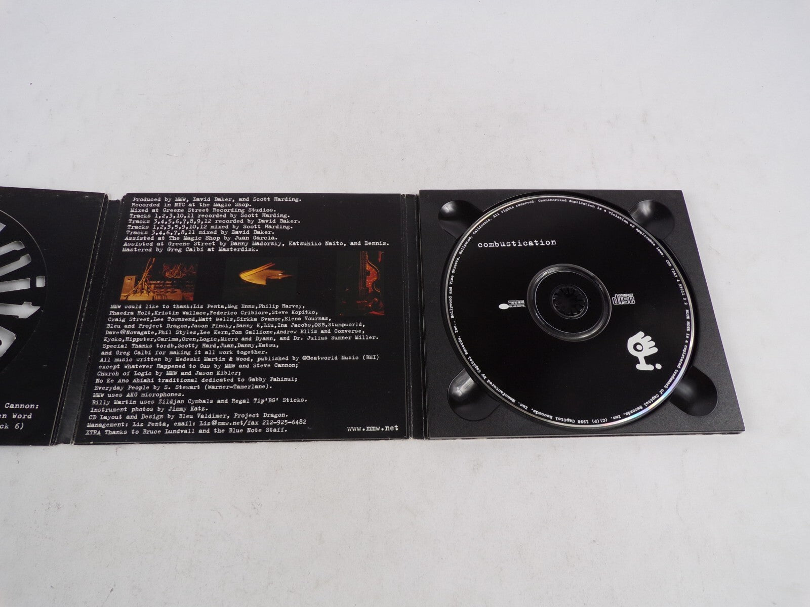 Combustication Medeski Matrin & Wood Sugar Craft Just Like I Pictured It CD#58