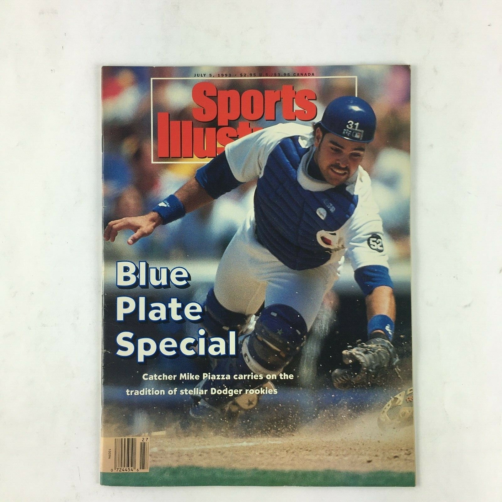 July 1993 Sports Illustrated Magazine Blue Plate Special Edition