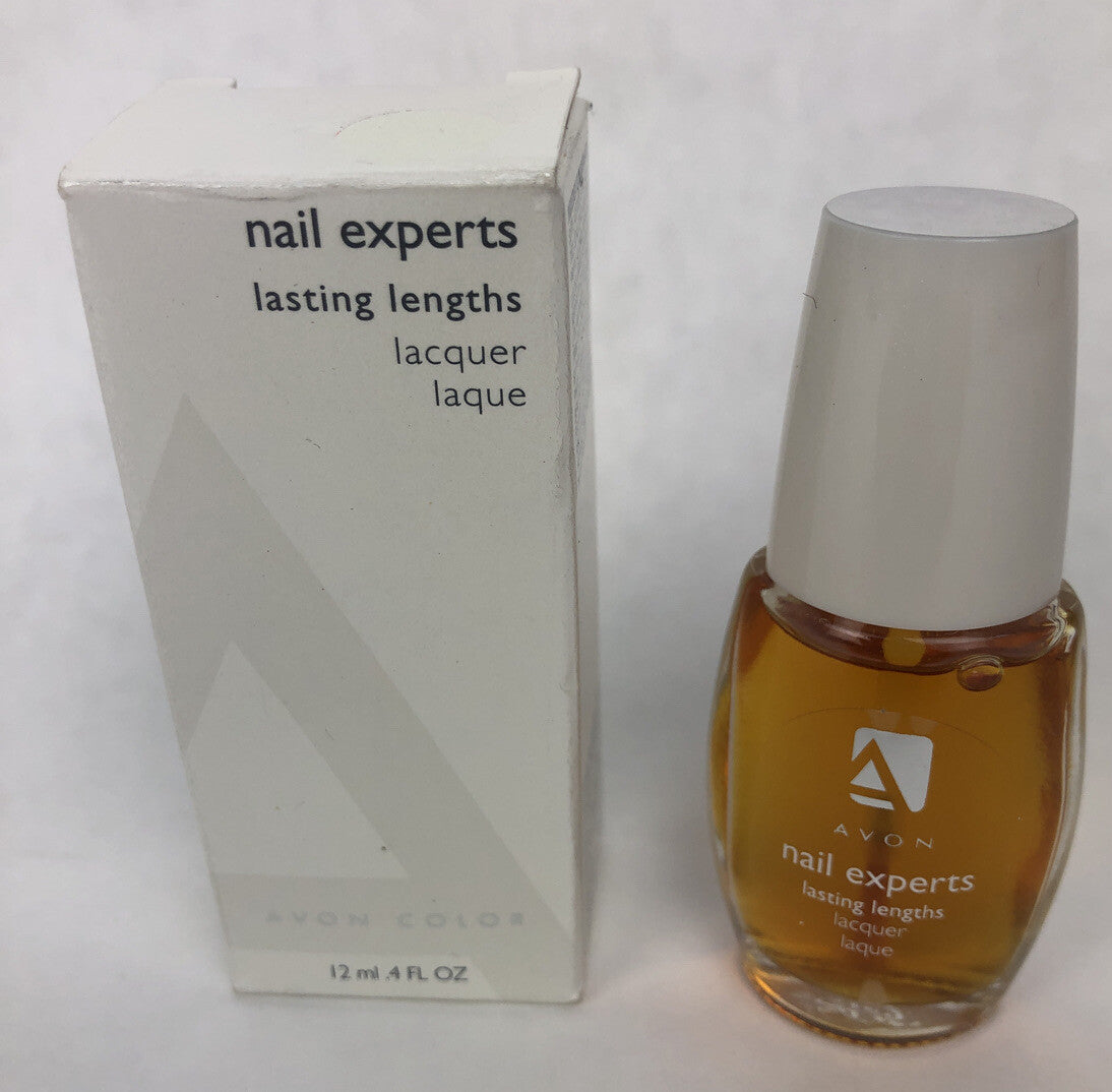 NOS Vintage AVON COLOR NAIL EXPERTS LASTING LENGTHS LAQUER - FSTSHP *1