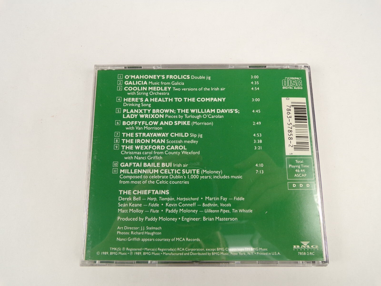 A Chieftains Celebration Galicia The Strayaway Gaftai Baile Bui Coolin  CD#43