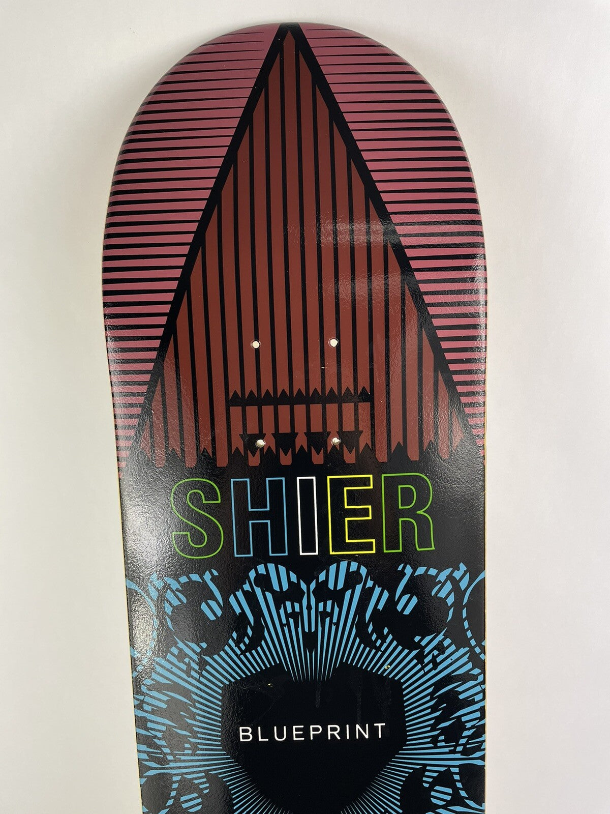 BLUEPRINT skateboards deck 8" RARE quality Paul Shier Inheritance