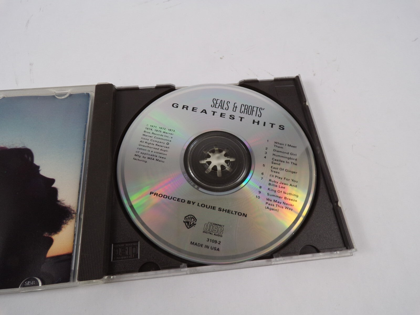 Seals & Crofts Greatest Hits When I Meet Them Diamond Girl Humming Bird CD#47