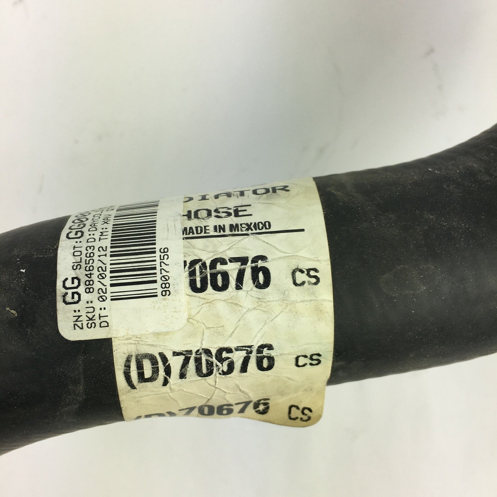 Genuine Dayco ECR Length D Code Automotive Radiator Hose 70676 A13