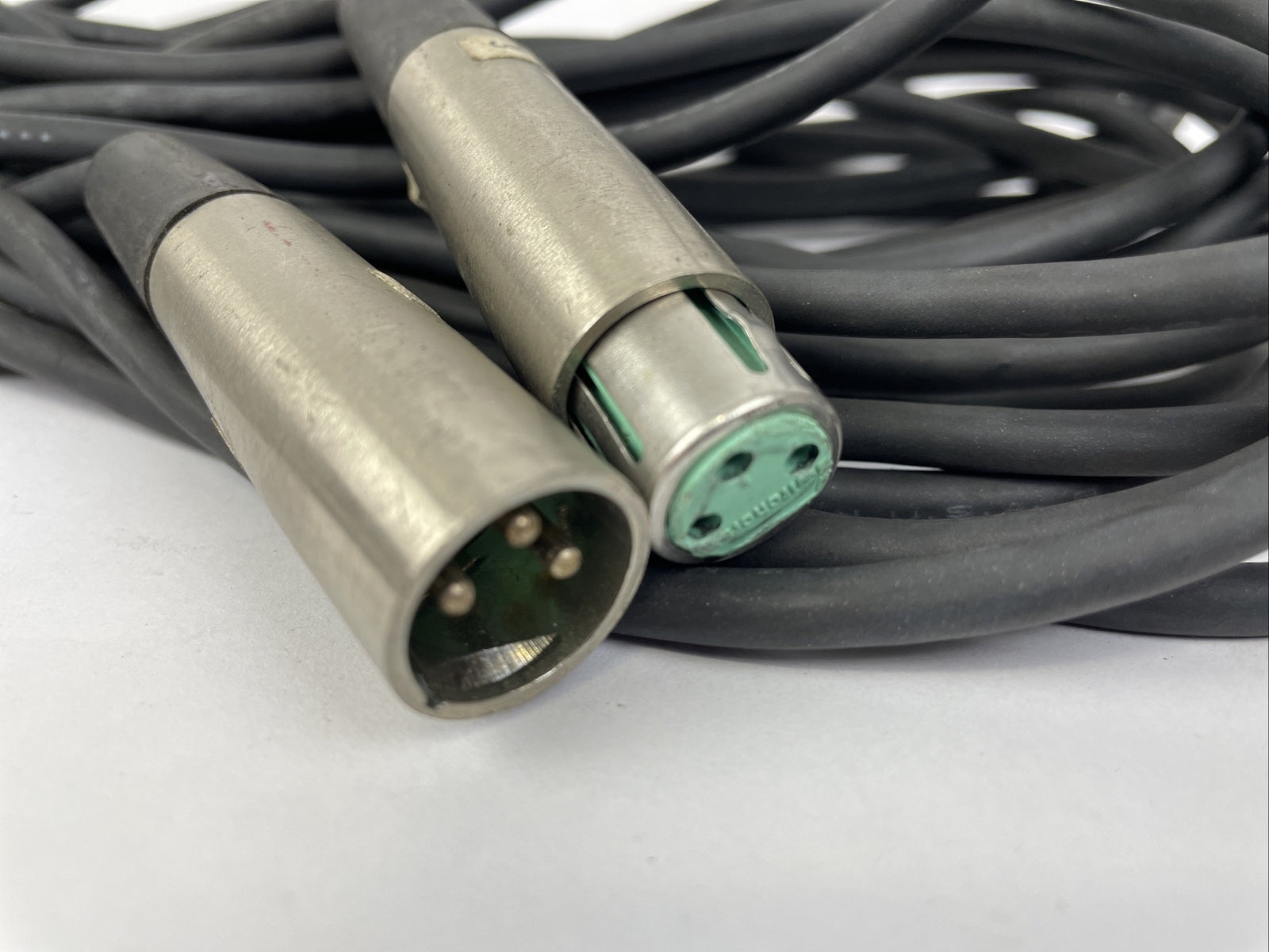 SWITCHCRAFT XLR Microphone Cable Male To Female 3-Pin Mic Audio Lead 50ft Black