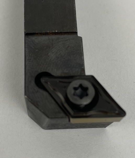 Smart Lathe Carbide Insert Lathe Fine Turning Tool # UT5008 Left w Key Tool