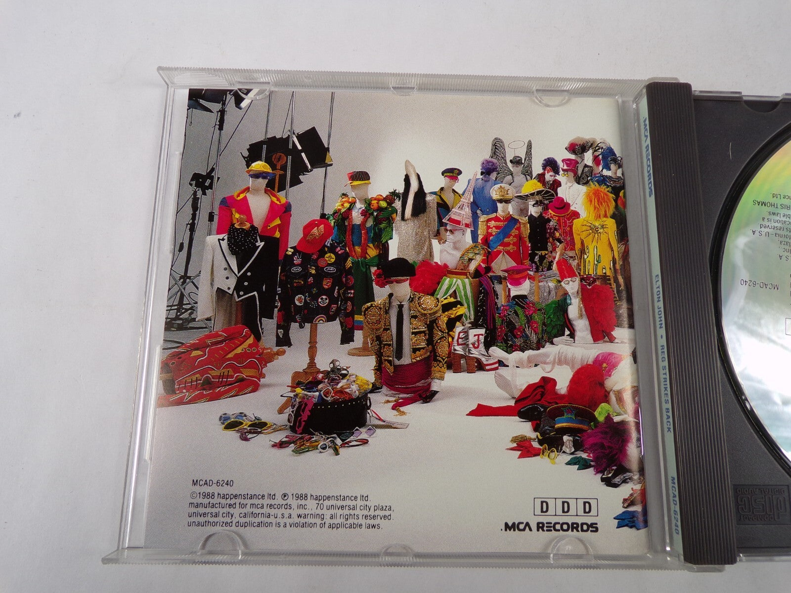 Elton John Reg Strikes Back Town Of Plenty The Camera Never Never Lies CD#57