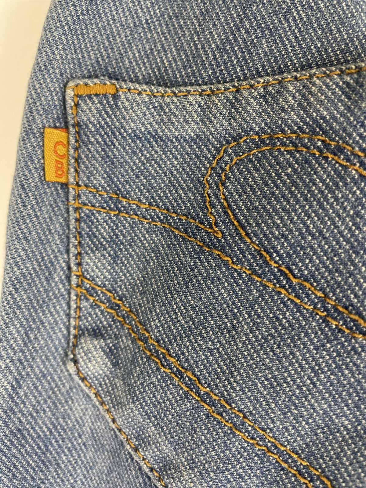 California Born Stretch Genuine Second Skin Denim Jeans 5 Pocket Design size 0