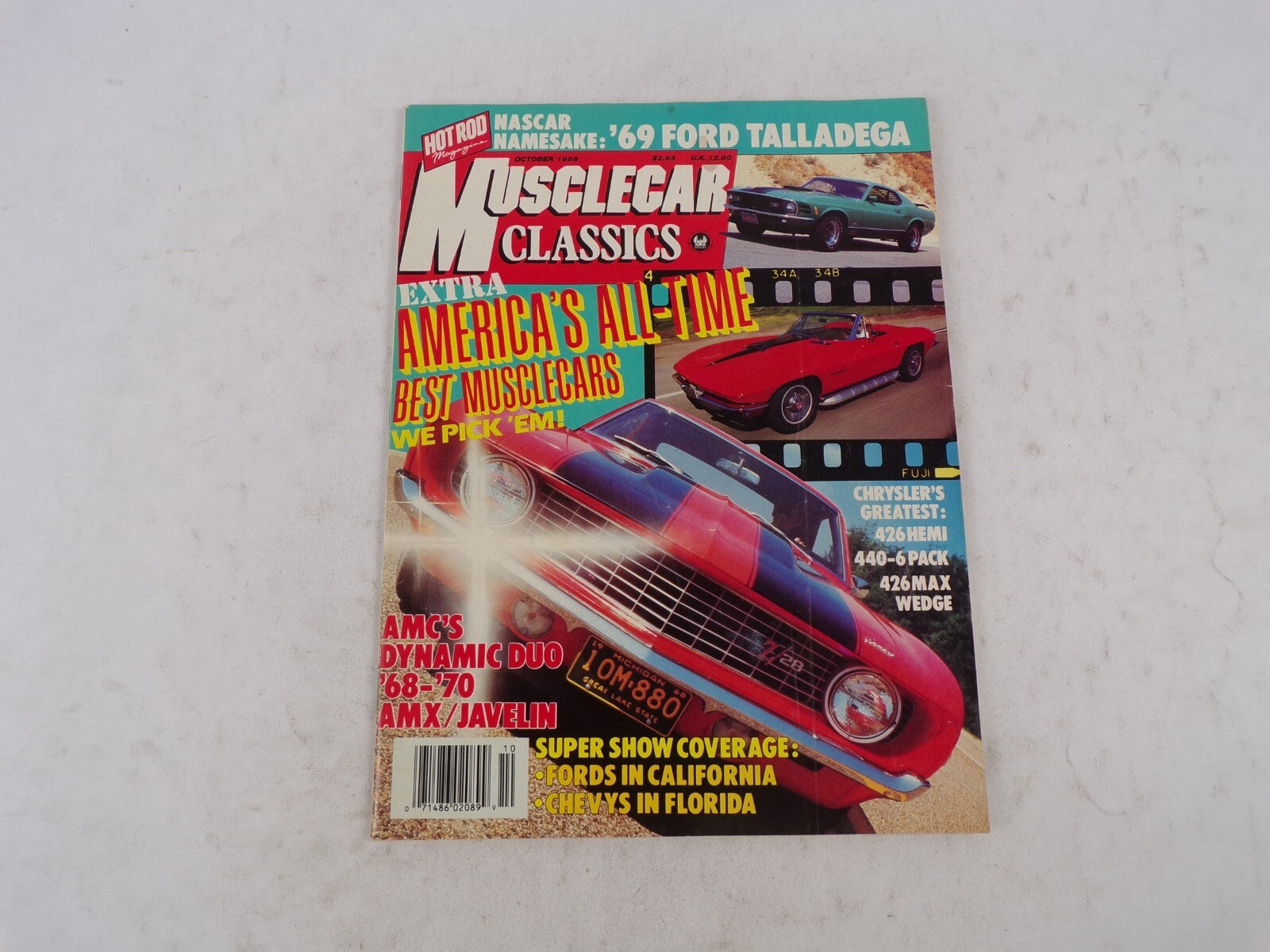 October 1998 Hot Rod Muscle Car Classics Extra America's All-Time Best Musclecar
