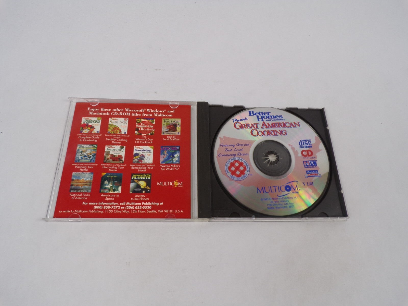 Better Homes Presents Great American Cooking Gain Skills From Dozens Of  CD#69