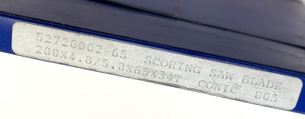 FS Tool XL4000 Conic Scoring Saw Blade 200x4.8/5.8x65x34T52720002-65 Carbide
