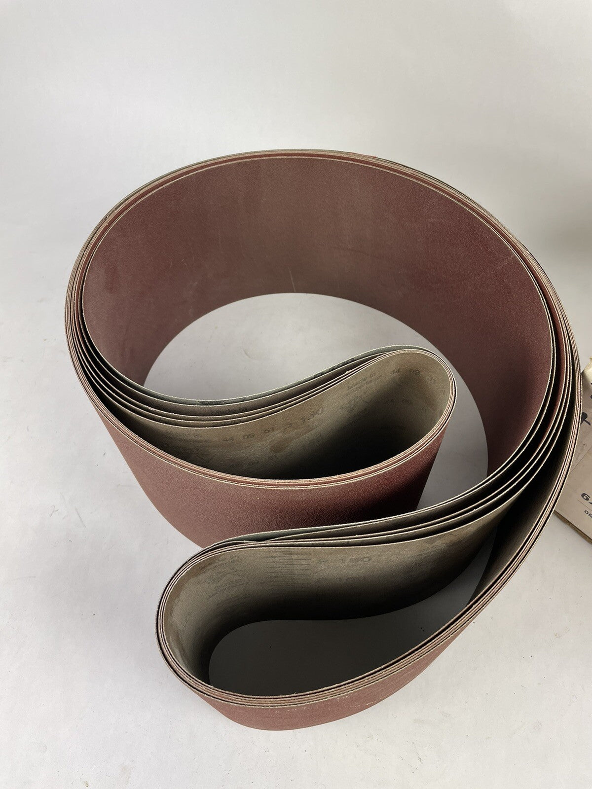 Lot of 4: SIA Sander Sleeve Belts 9" x 20" 150 Grit + 120 Grit