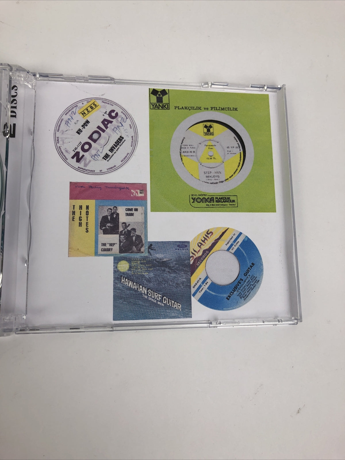 1960's Long Forgotten Rock Guitar Instrumentals from Around the World 2 x CD  #5