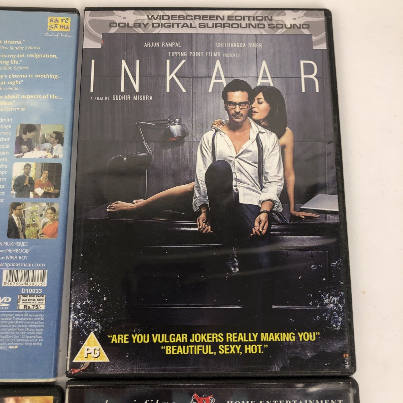 6 x Bollywood DVD Lot TALAASH INKAAR opna asmaan My Name is Khan RAB NE BANA DI+