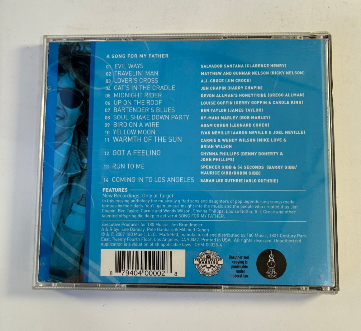 A Song For My Father Various Artists 180 Music CD 2007