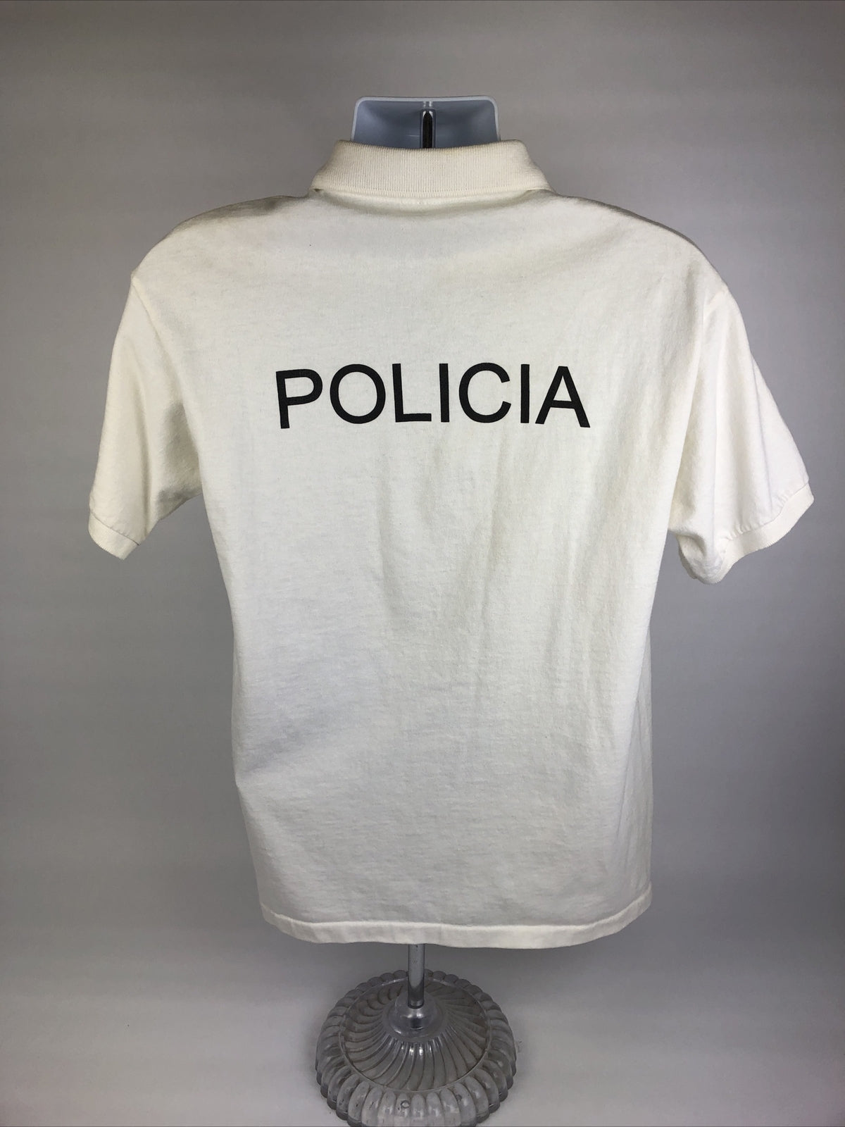 Mexico Police Policia Patrulla De Los Olas San Juanito B.C.S Authentic Shirt MED