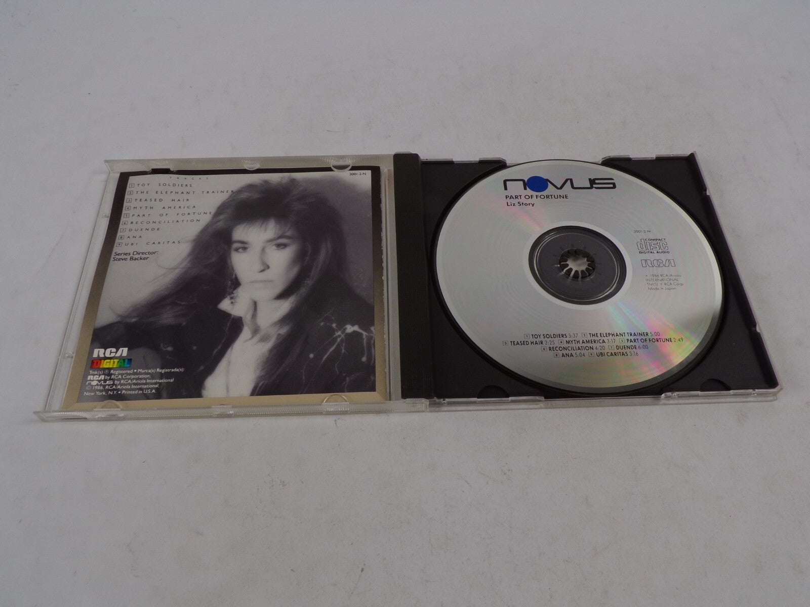 Liz Story Part Of fortune Toy Soldiers The Elephant Trainer Teased Hair CD#54