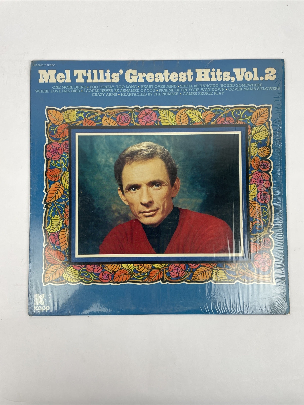 Mell Tillis LP Vinyl Record "Greatest Hits Vol. 2" 1973  MCA 10 kapp Records