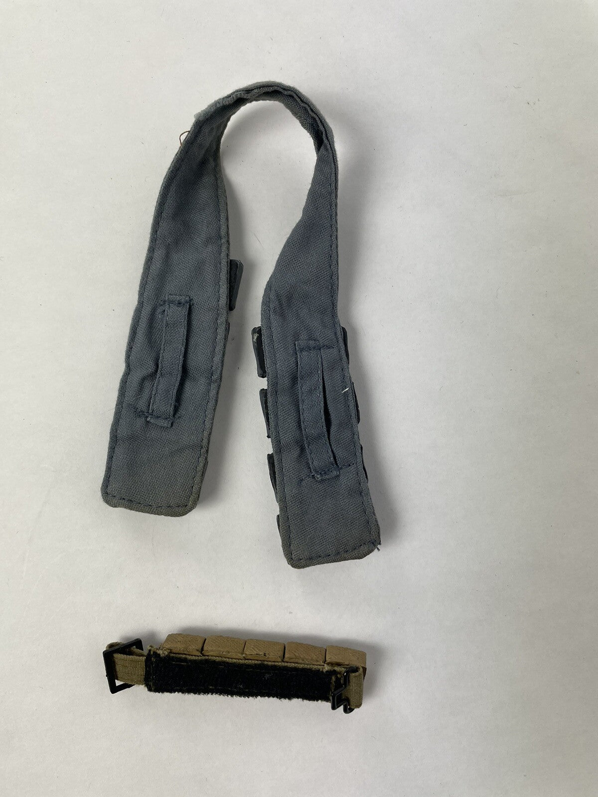 LOT OF 2 VTG 90s GI Joe Ammo Belt accessory harness  pouch  12" Figures