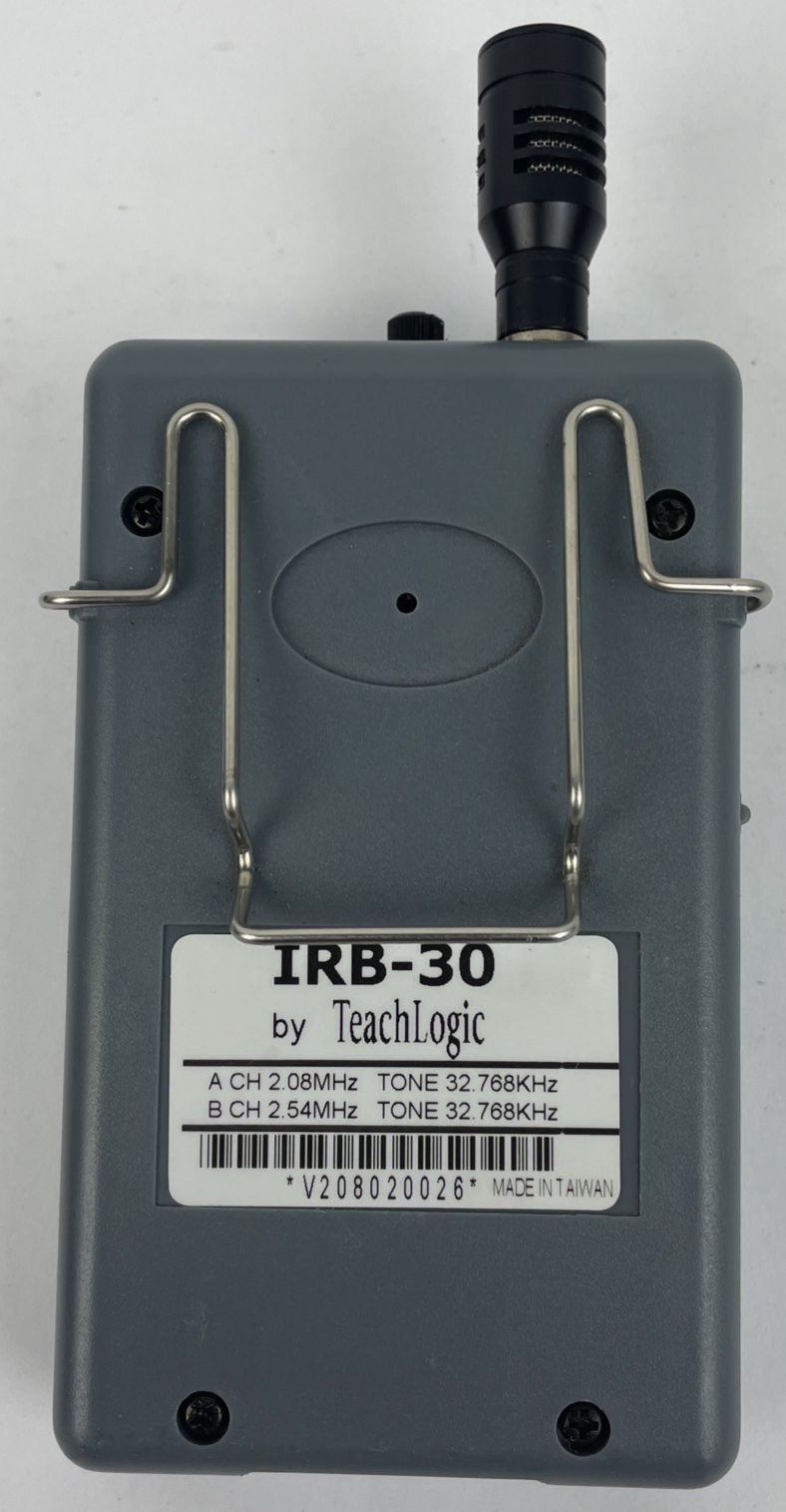 TeachLogic VoiceLink II Infrared Body Pack Transmitter IRB-30 with Microphone