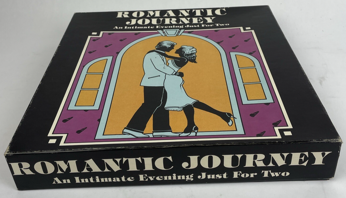 Romantic Journey Vintage Card Board Game An Intimate Evening Just For Two 1987