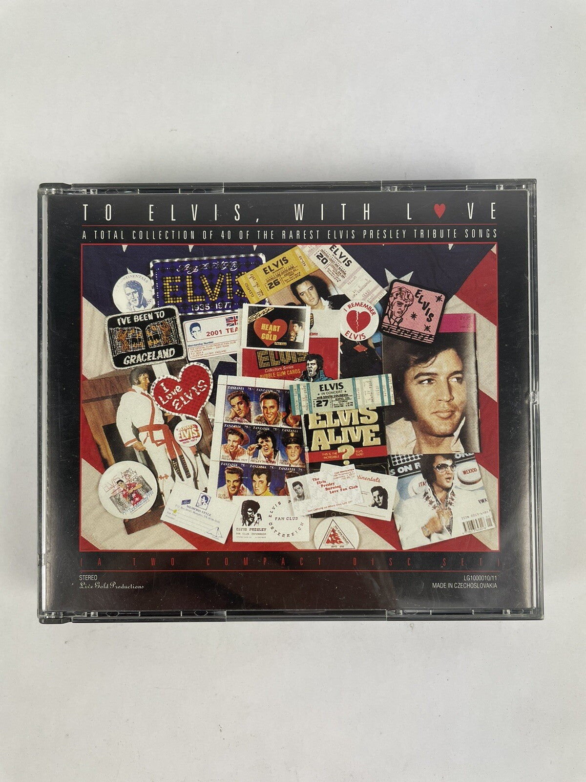 To Elvis With Love - Double CD with 40 Rare Elvis Tribute Songs!   #3