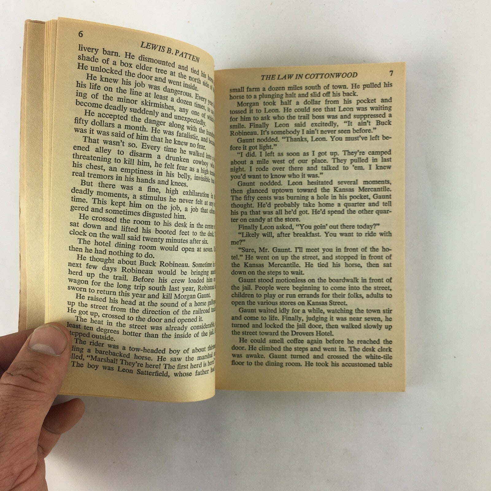 Lewis B.Patten Best of the West The Law in Cottonwood