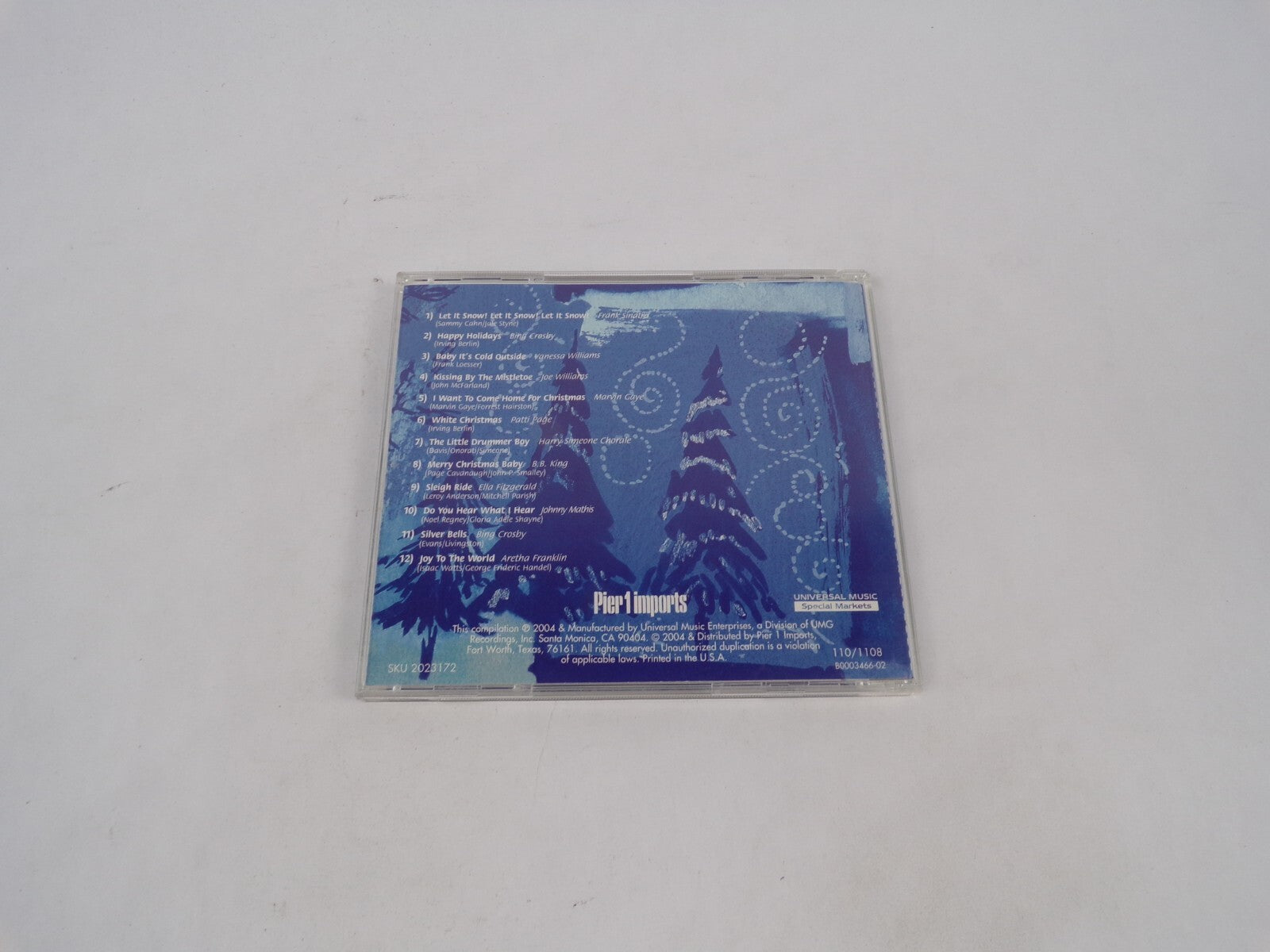 Let It Snow Holiday Favorites Baby It's Cold Outside Kissing By The MistletCD#69