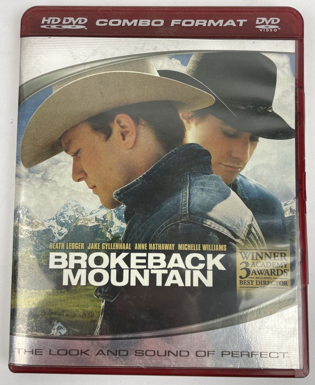 Brokeback Mountain - Combo HD DVD - US Edition Heath Ledger Jake Gyllenhaal MINT
