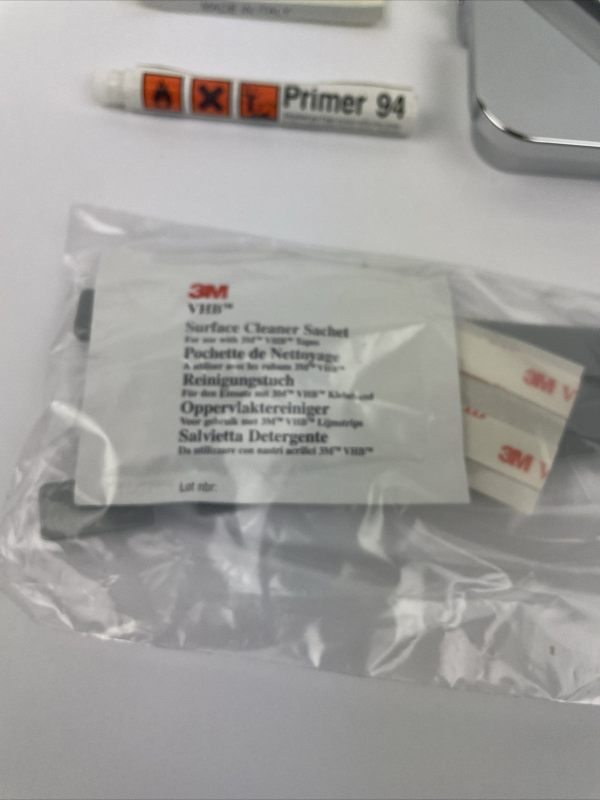 Ibb BX83 Brixia Shower Corner CHROME Adhesive Install - Made in Italy - RARE