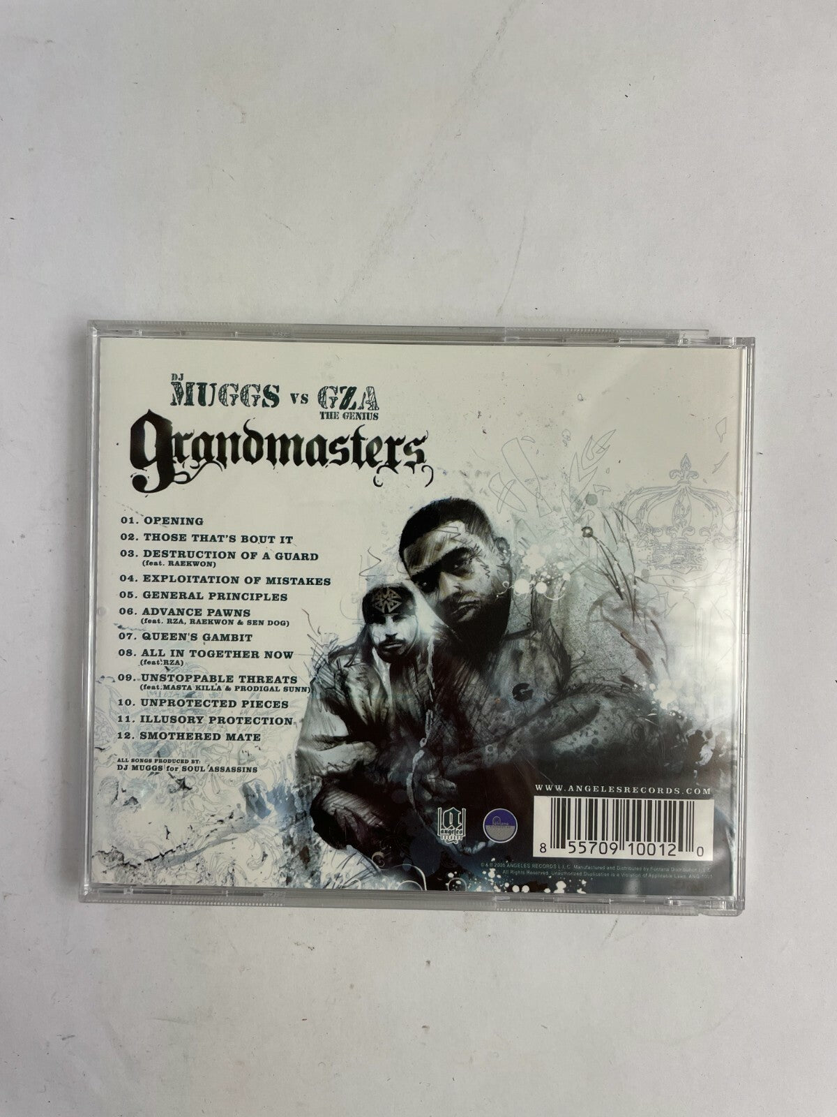 Dj Muggs Vs Gza The Genius Grand Masters Welcome To The Jungle Disc Q11