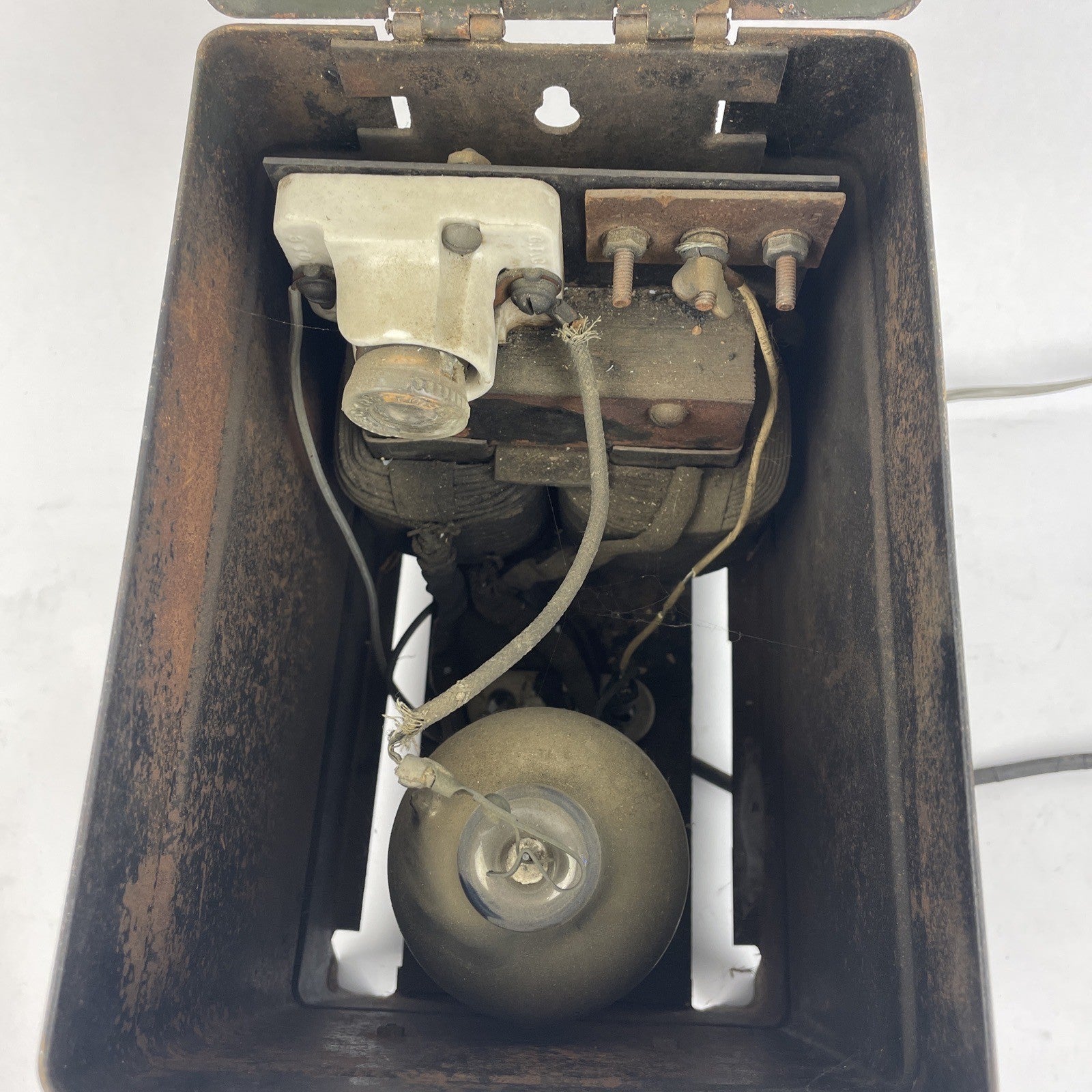 Vintage Tungar General Electric Antique G E Battery Charger Steam Punk Untested