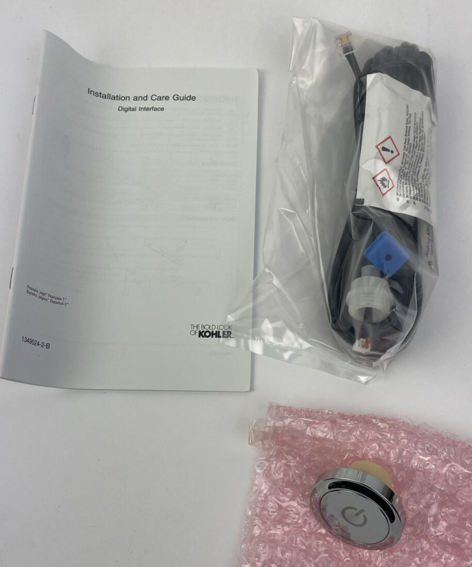KOHLER K-29203-CP DTV digital remote on off switch chrome