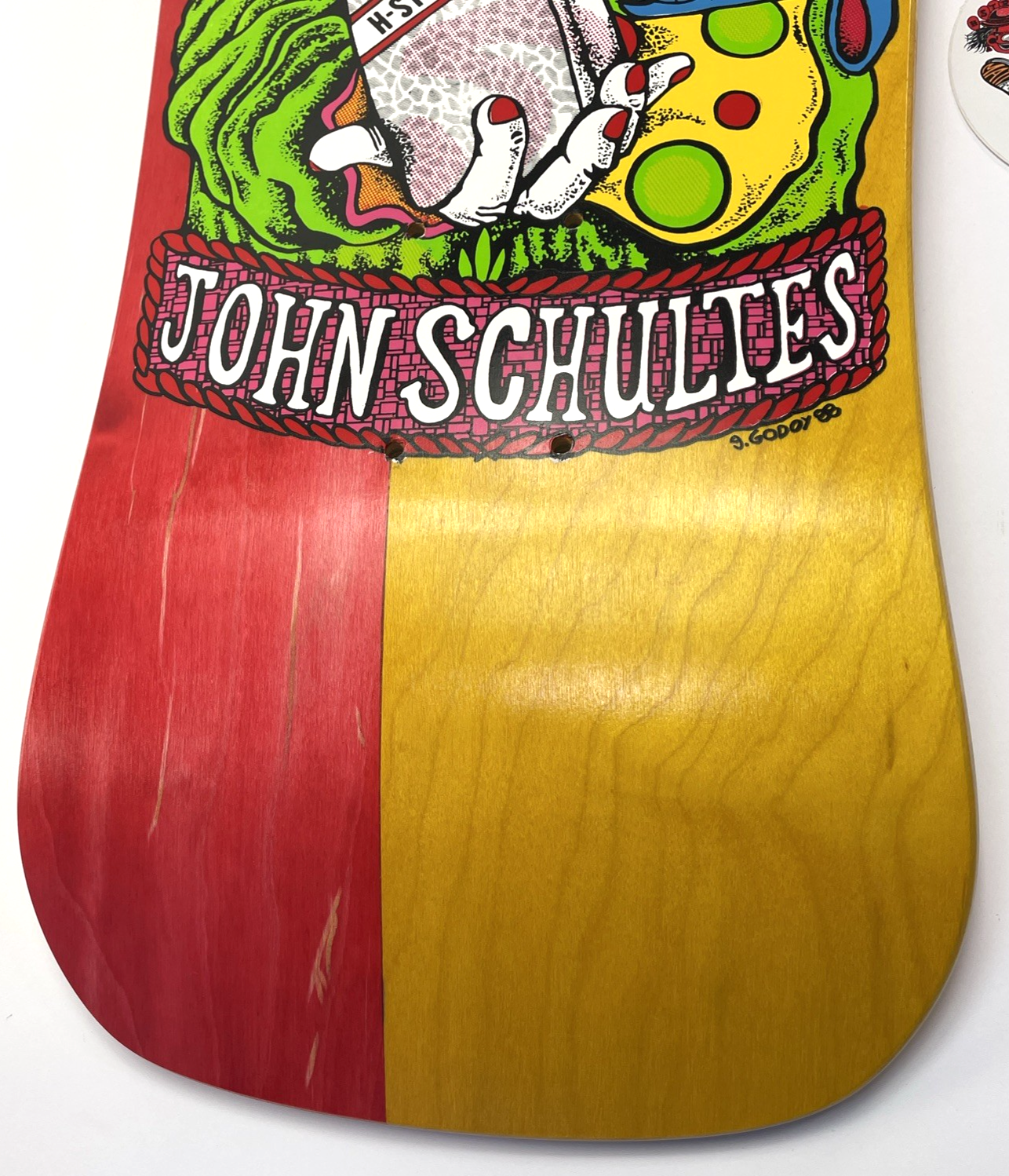 John Schultes A Series Clown H-Street Skateboard Deck Limited Edition #03 of 136
