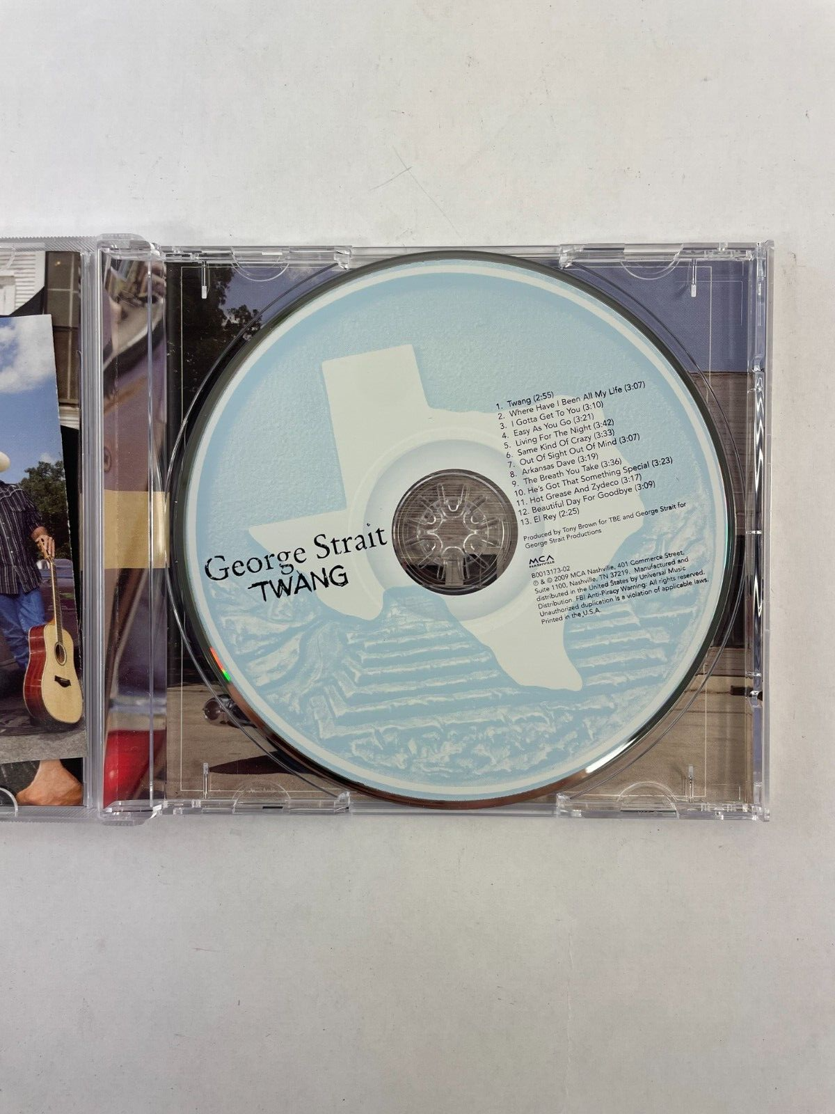 George Strait Twang I Gotta Get To You El Rey Easy As You Go Arkansas CD#73