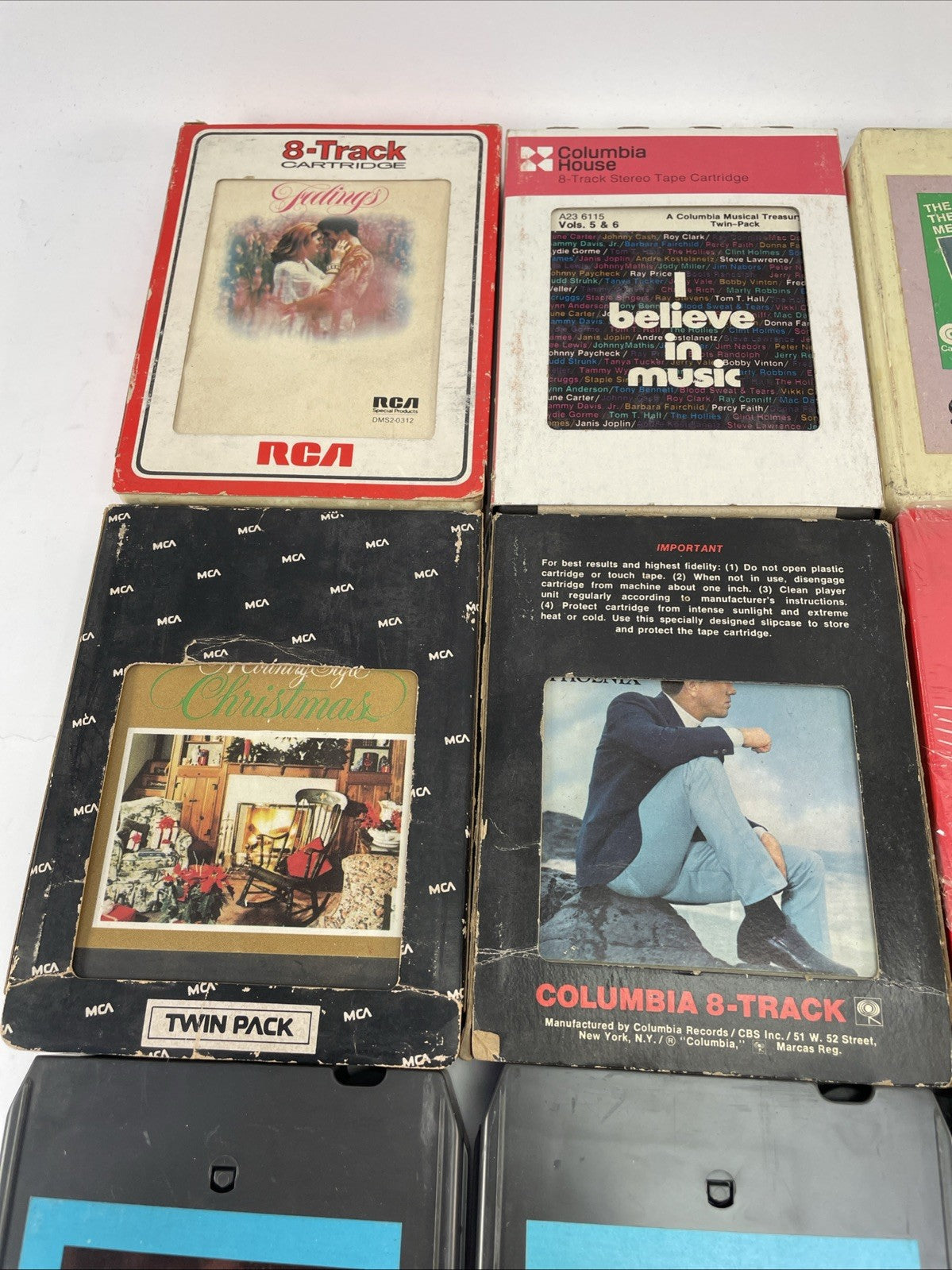 8 Track Audio Music Tapes Lot Of 24 Crazy Assortment of Genres Frank Sinatra