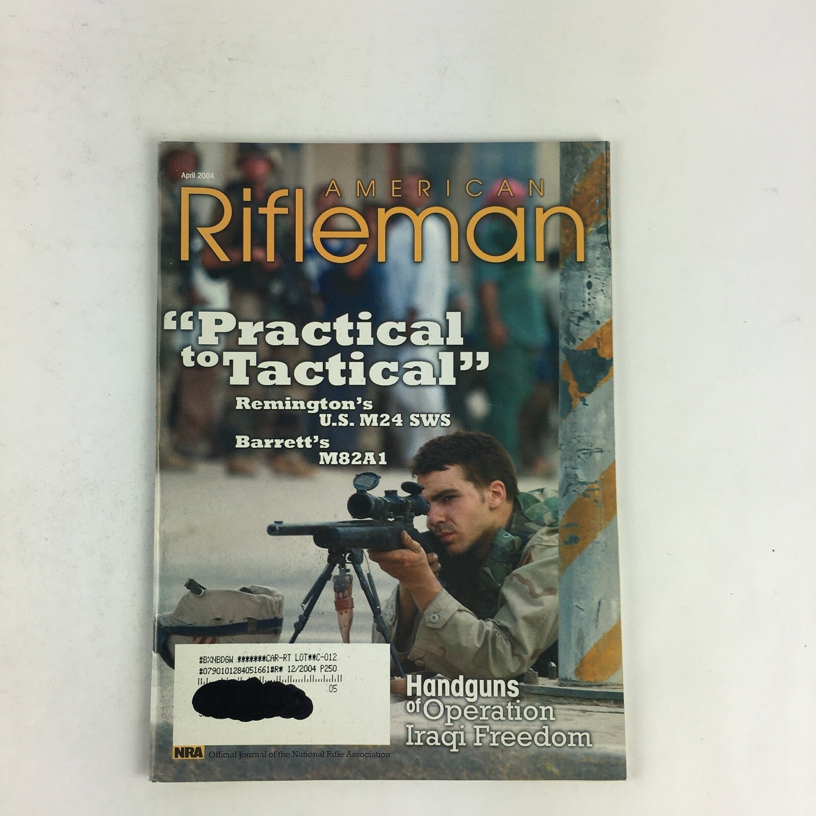 April 2004 American Rifleman Magazine Pratical to Tactical Barrett's M82A1