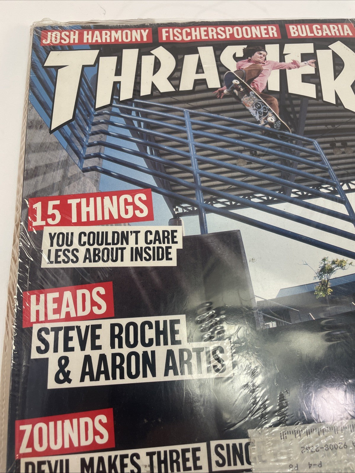 Thrasher Magazine - February 2004 Josh Harmony Cover / Interview