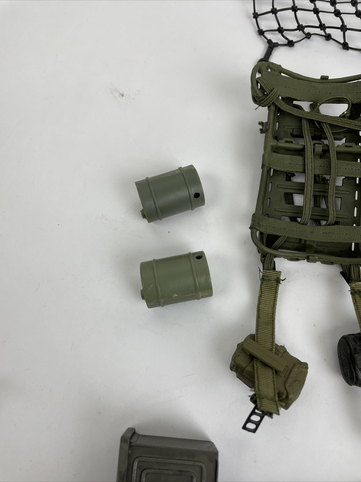 Lot Of GI JOE RIFLE Dog Shovel Gas Mask++  - FOR 12" ACTION FIGURE 1/6 SCALE 1:6