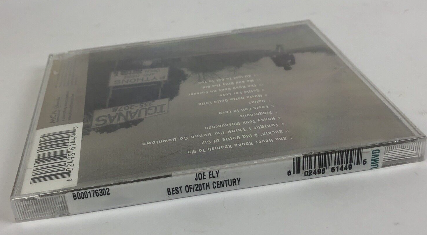 The Best of Joe Ely 20th Century Millennium Collection Audio CD BRAND NEW - #33