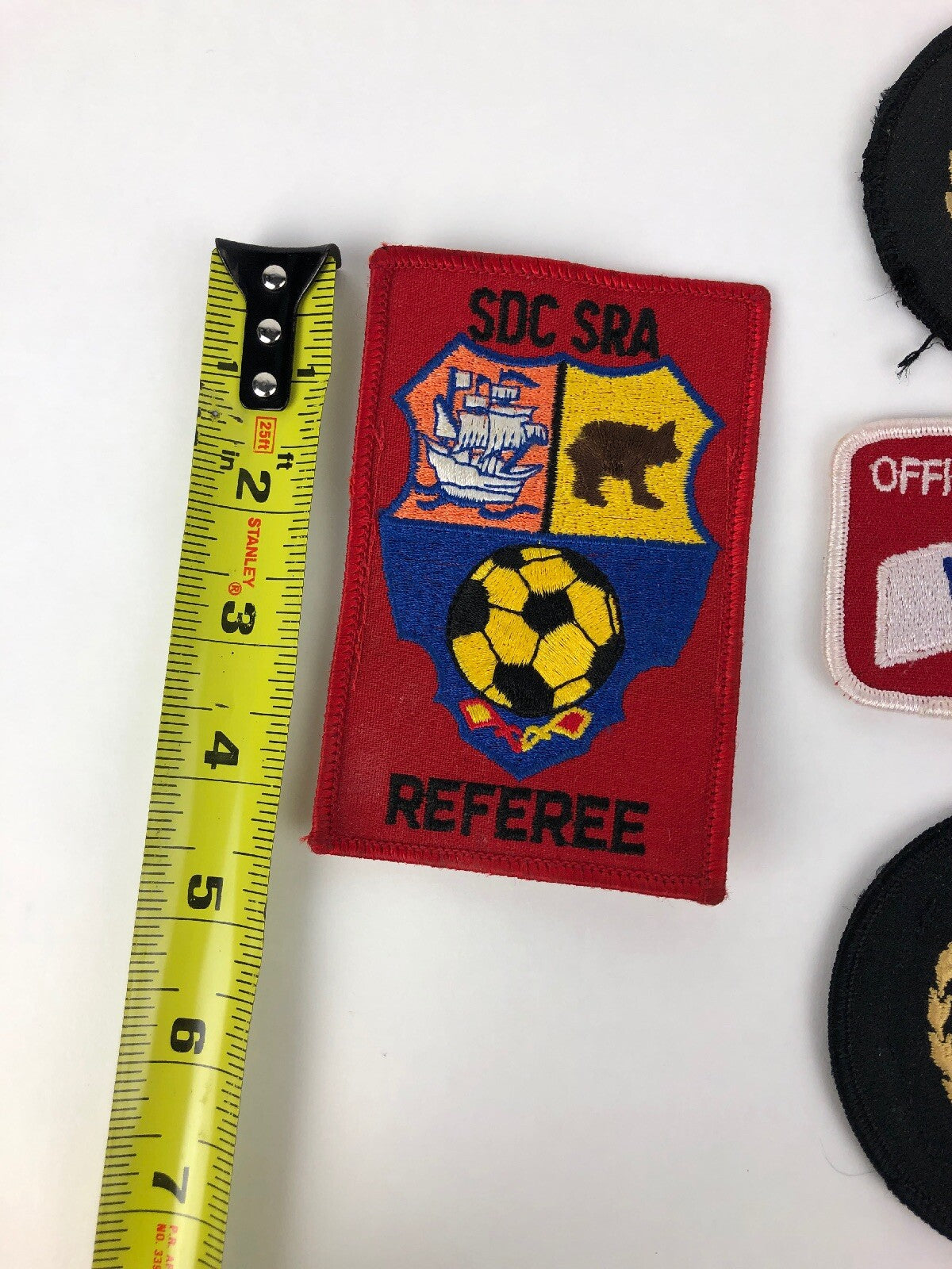 NFIOA National Federation Interscholastic Officials Association Patch Lot Of 5