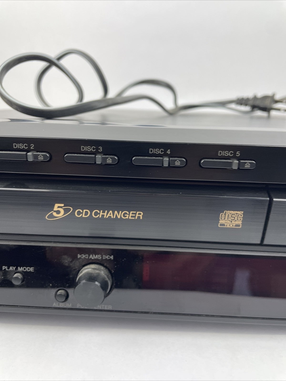 Sony RCDW500C 5 CD Changer Recorder Powers On Deck A Not Ejecting Deck B Ejects