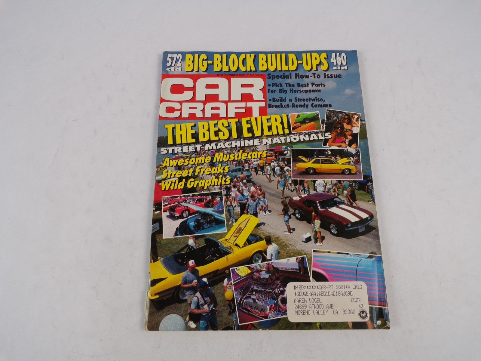October 1989 Car Craft Big-Block Build-Ups The Best Ever! Street Machine Nationa