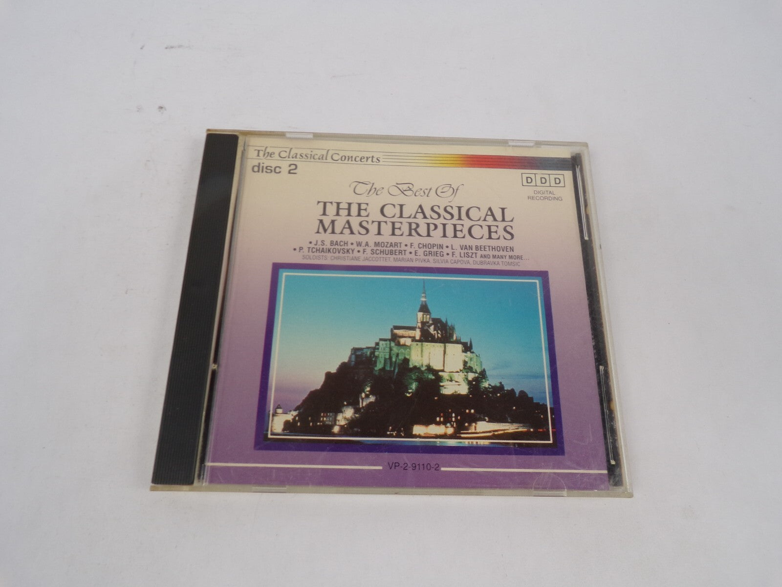 The Best Of The Classical Masterpieces J.S.Bach Prelude. W.A. Mozart CD#68