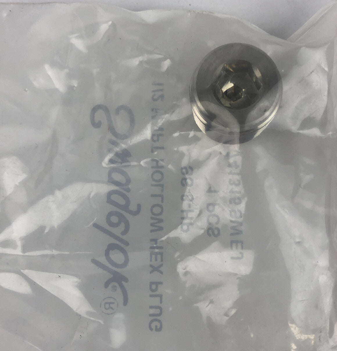 SWAGELOK 1/2 MNPT Hollow Hex Plug SS-8-HP 741315SWEJ New- Free Shipping