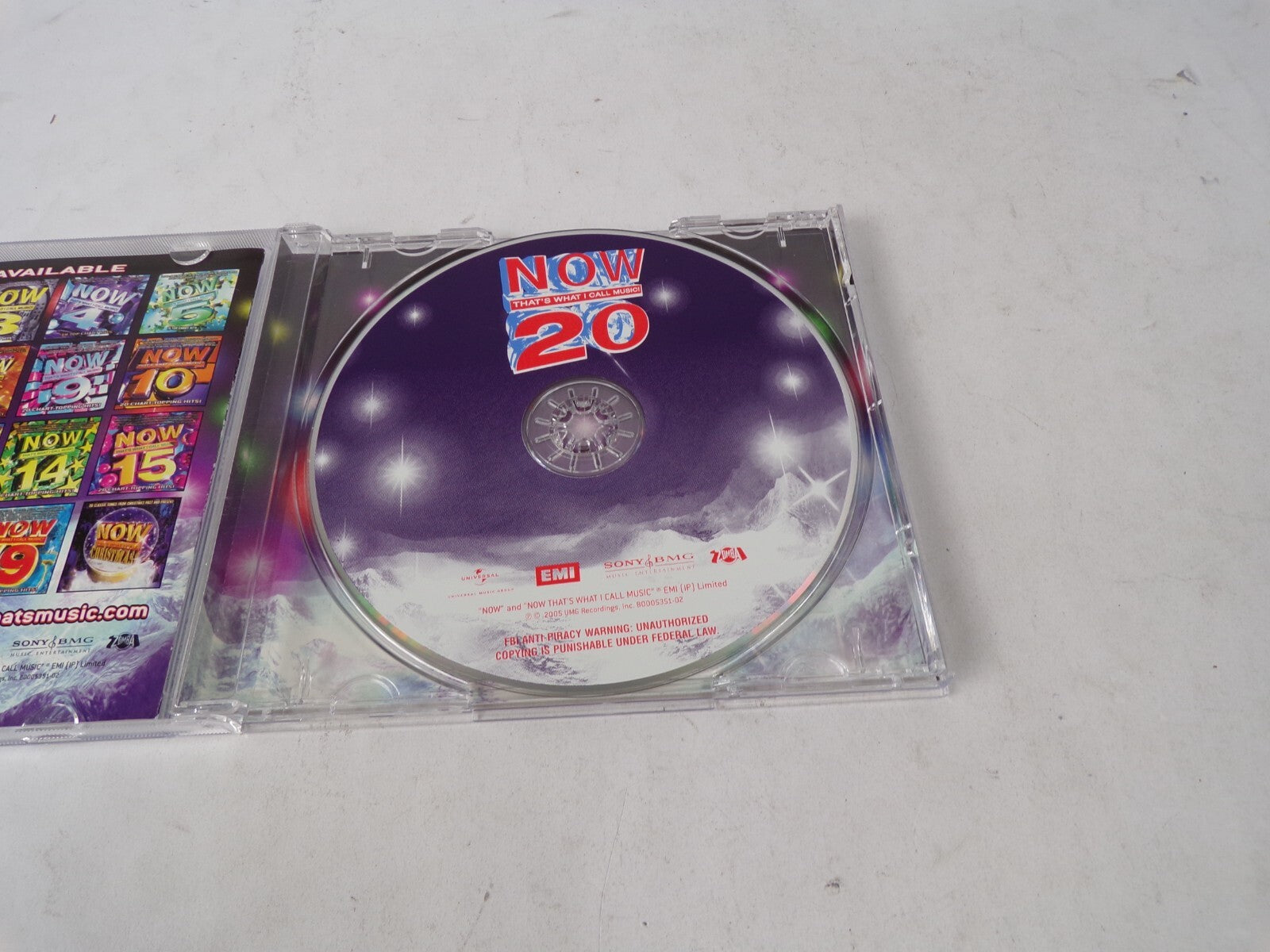 Now That's What I Call Music! 20 Missy Elliott Ciara Fat Man Scoop Black CD#62