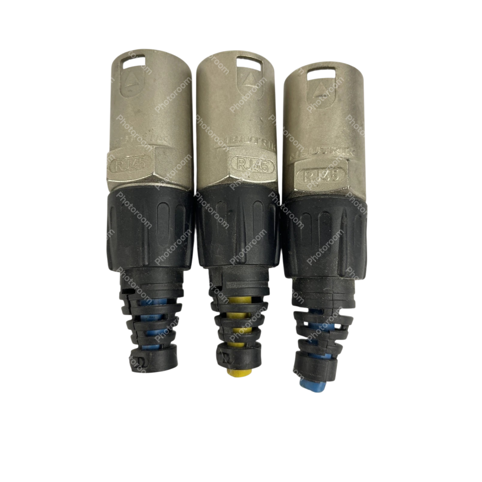 (3) Three Genuine NEUTRIK CAT 5 RJ45 EtherCON Cable End Heavy Duty Housing